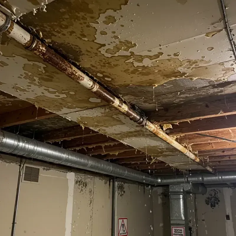 Ceiling Water Damage Repair in Lake Ripley, WI