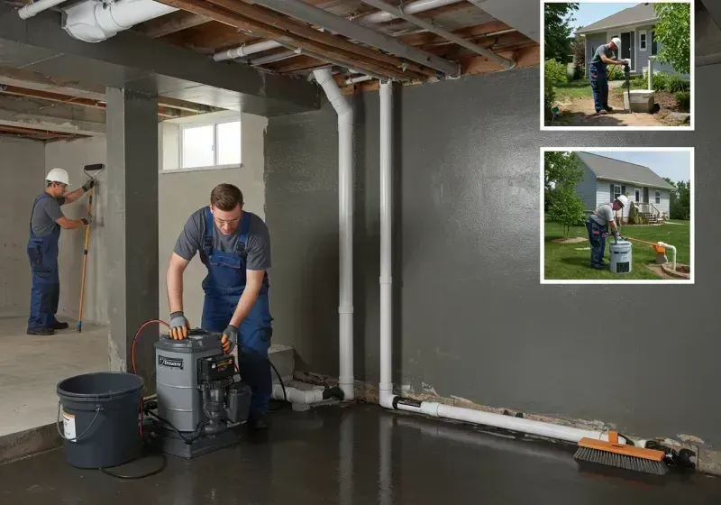 Basement Waterproofing and Flood Prevention process in Lake Ripley, WI